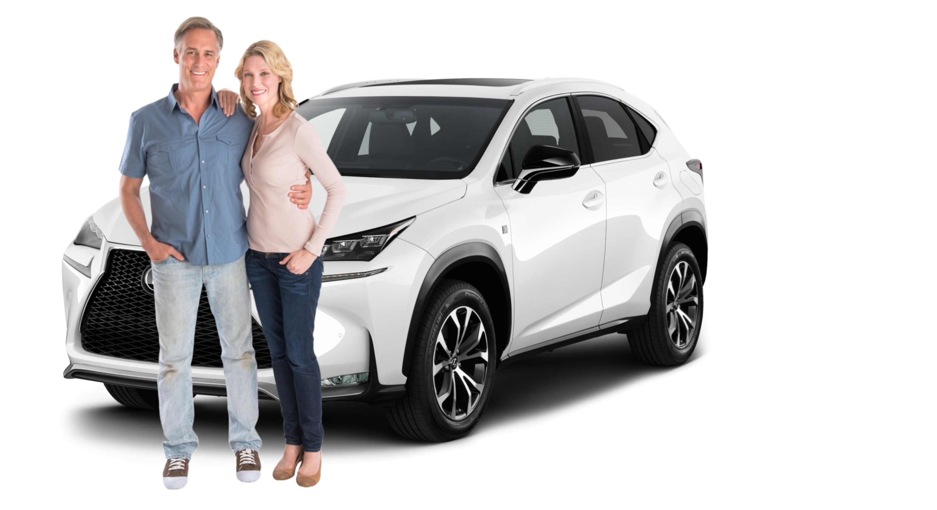 Couple with Lexus